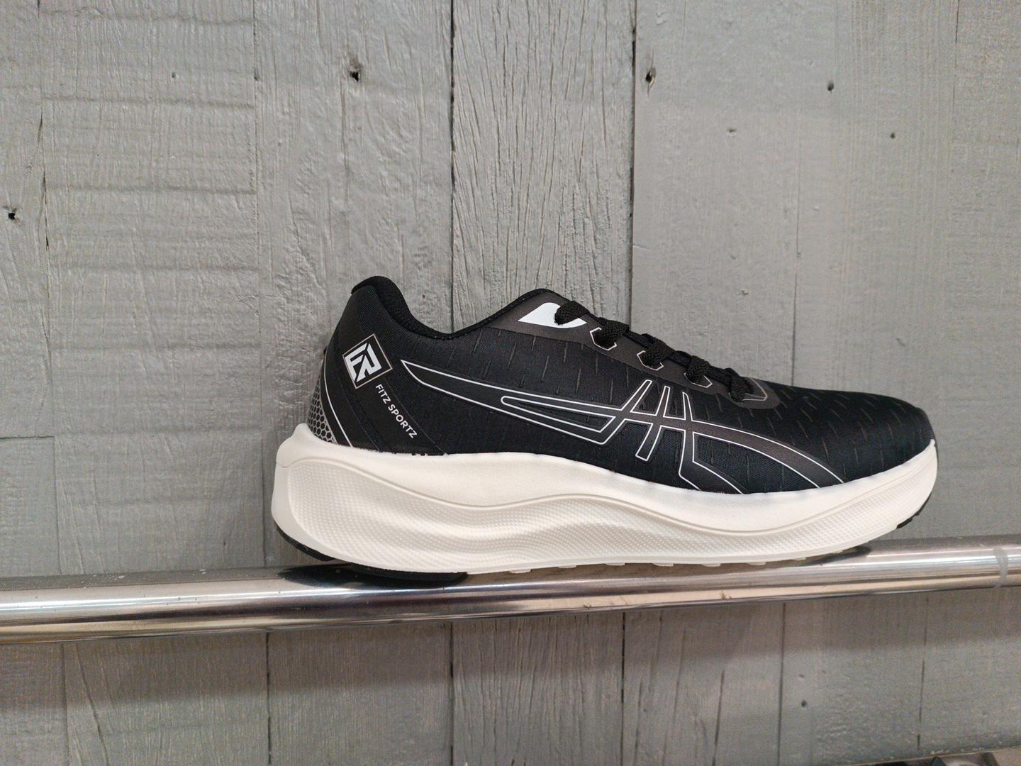 Tênis Feminino Esportivo Preto – Conforto, Estilo e Leveza